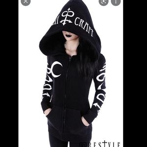 ReStyle Witch Craft goth hoodie